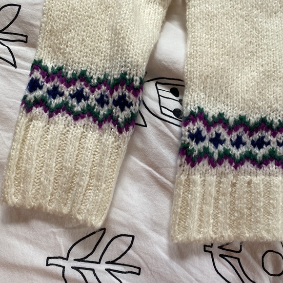 Talbots patterned soft wool sweater - Picture 5 of 6